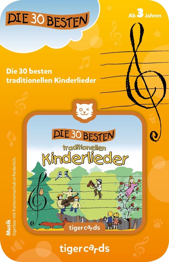tigercard - Die 30 besten traditionellen Kinderlieder