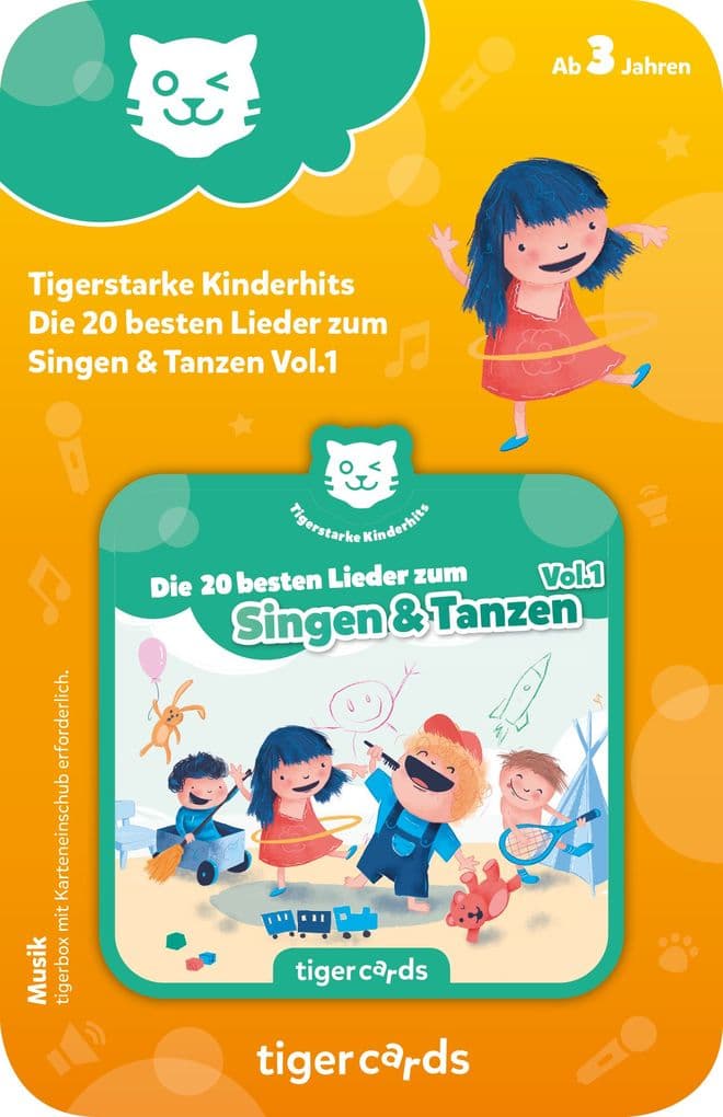 tigercard - Die 20 besten Lieder zum Singen & Tanzen
