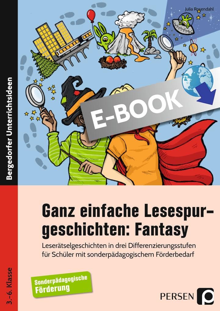 Ganz einfache Lesespurgeschichten: Fantasy