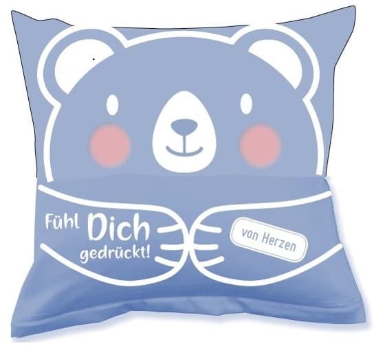 Sofahelden Umarmungskissen - Bär