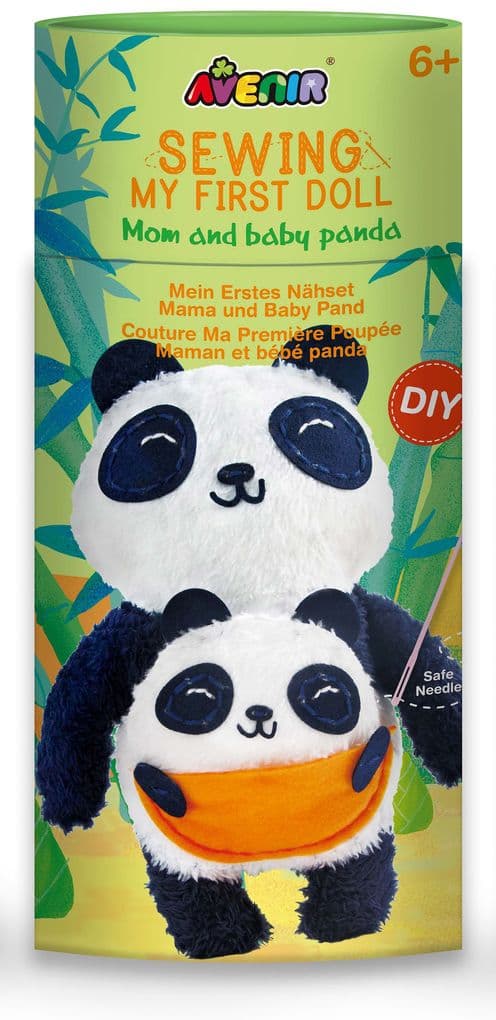 Nähset Panda