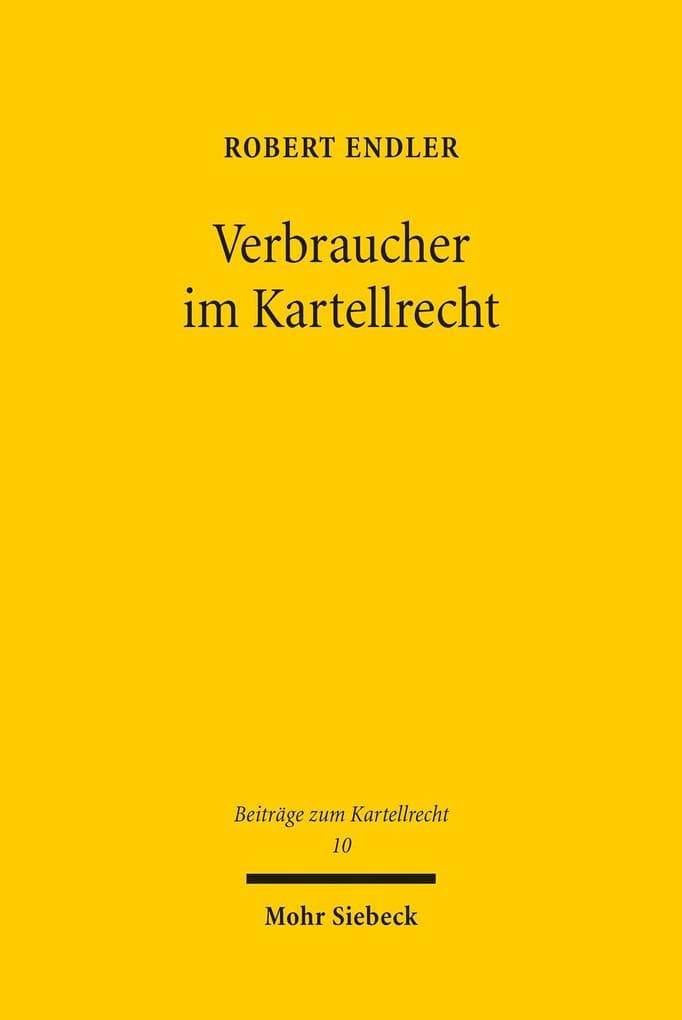 Verbraucher im Kartellrecht