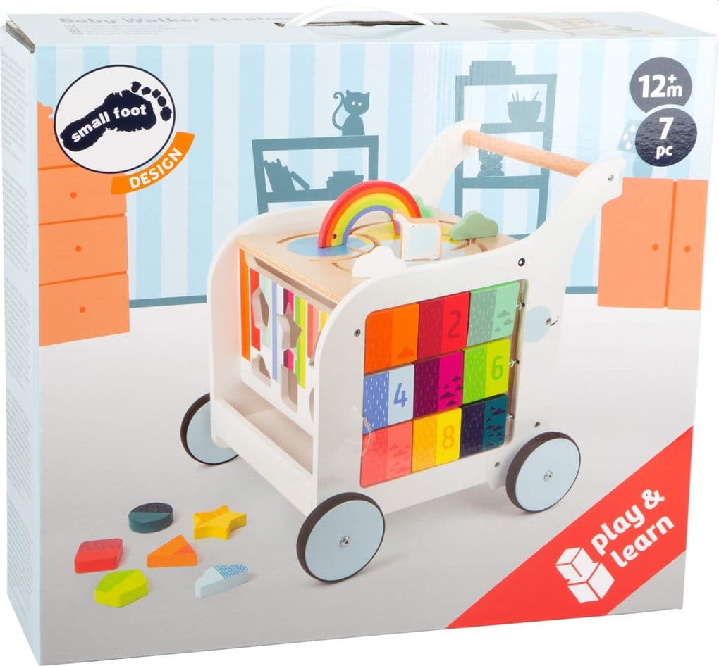 small foot - Lauflernwagen Elefant