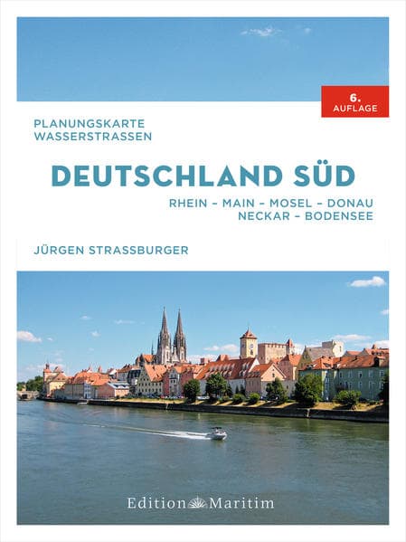 Planungskarte Wasserstraßen Deutschland Süd