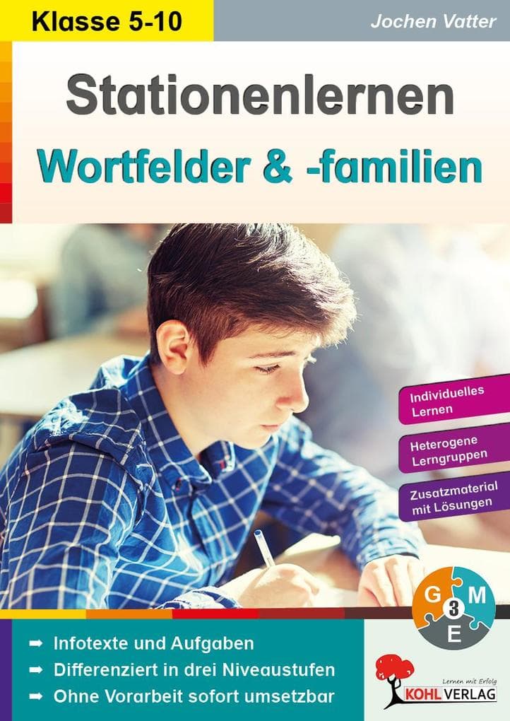Stationenlernen Wortfelder und Wortfamilien