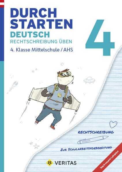 Durchstarten 4. Klasse - Deutsch Mittelschule/AHS - Rechtschreibung