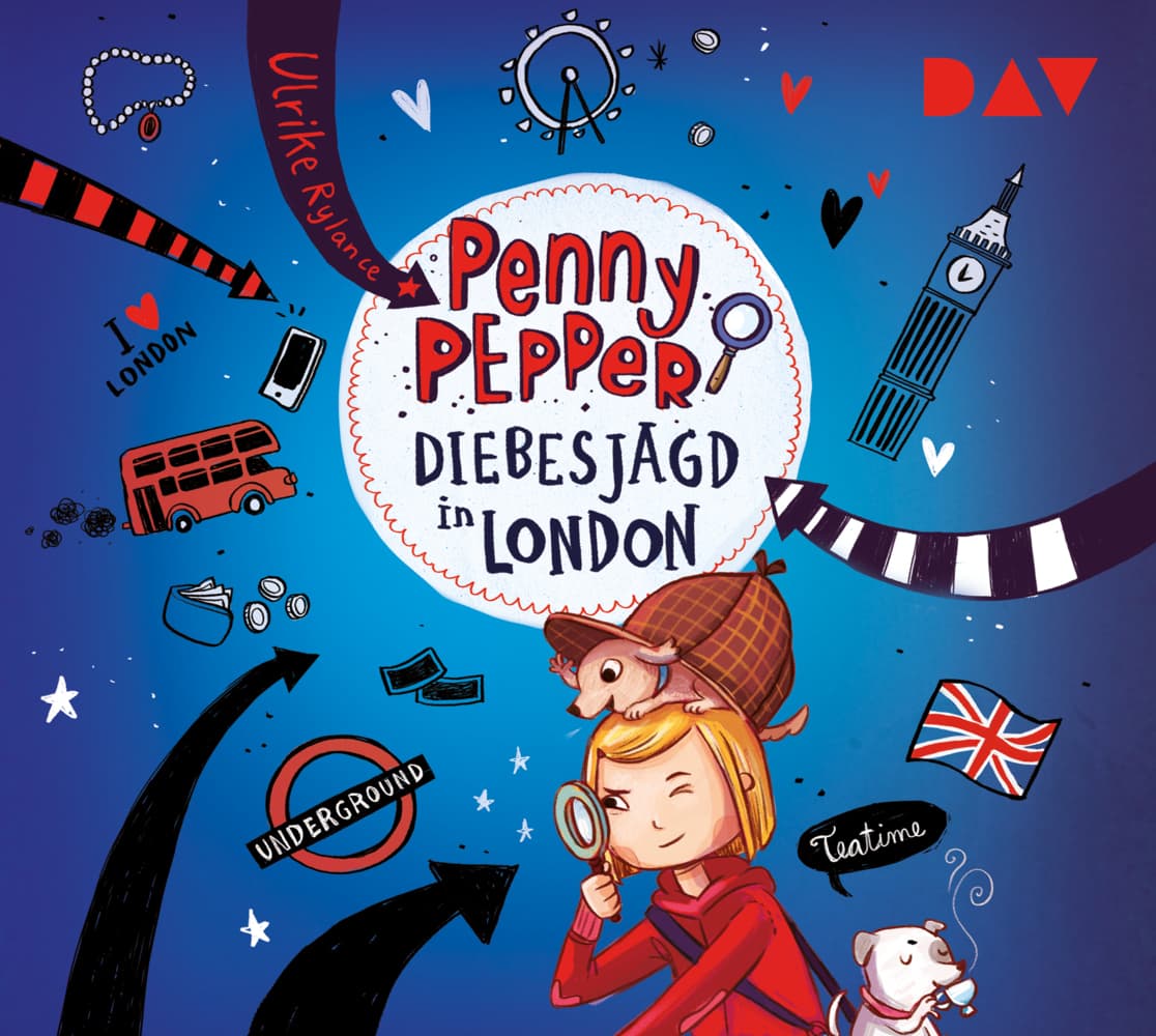 Penny Pepper - Teil 7: Diebesjagd in London,1 Audio-CD