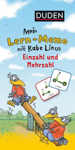 Duden: Mein Lern-Memo mit Rabe Linus - Einzahl und Mehrzahl