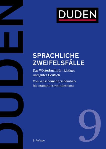 Duden Sprachliche Zweifelsfälle