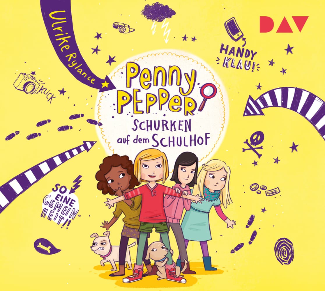 Penny Pepper - Teil 8: Schurken auf dem Schulhof,1 Audio-CD