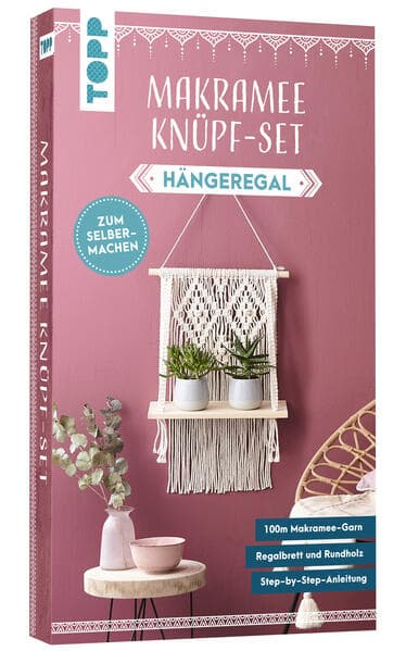 Makramee Knüpf-Set Hängeregal