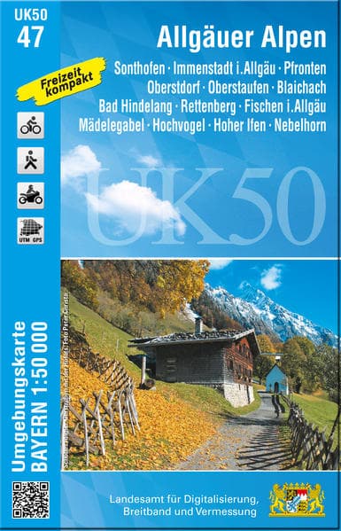 Allgäuer Alpen 1:50 000 (UK50-47)