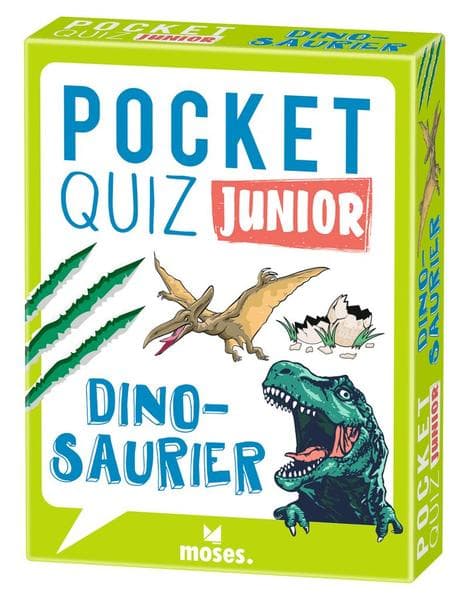 moses. - Pocket Quiz junior Dinosaurier