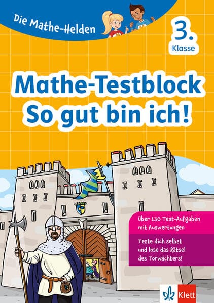 Klett Die Mathe-Helden: Mathe-Testblock So gut bin ich! 3. Klasse