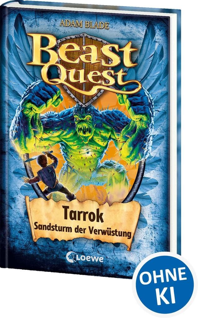 Beast Quest (Band 62) - Tarrok, Sandsturm der Verwüstung