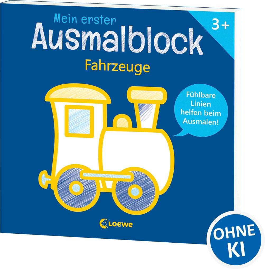 Mein erster Ausmalblock - Fahrzeuge