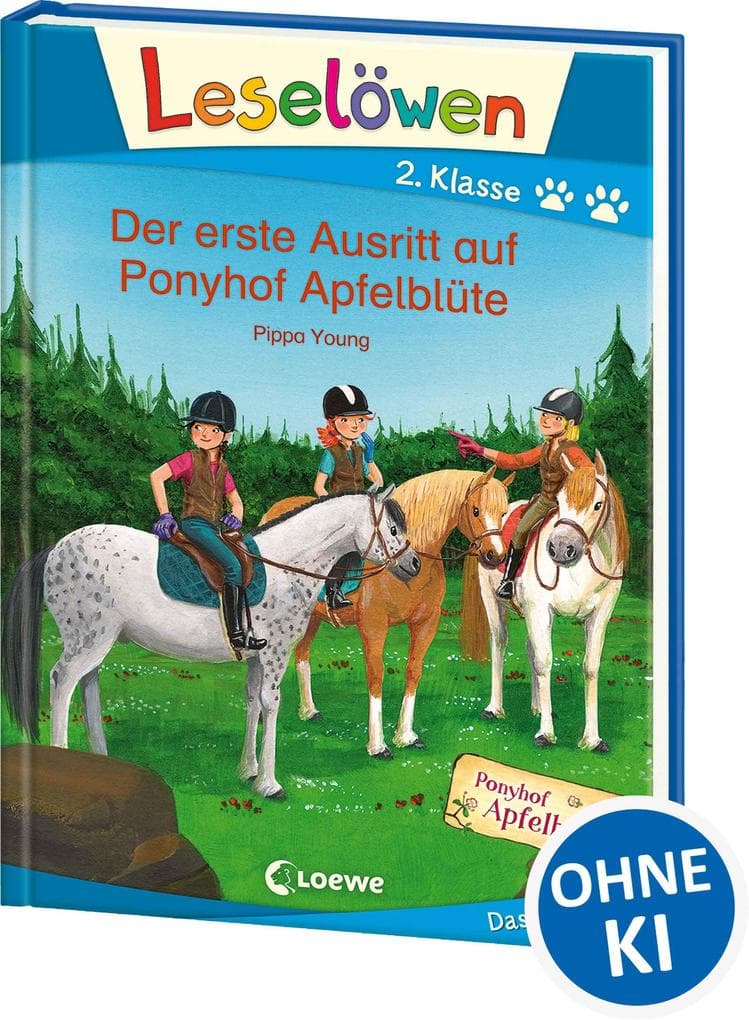 Leselöwen 2. Klasse - Der erste Ausritt auf Ponyhof Apfelblüte