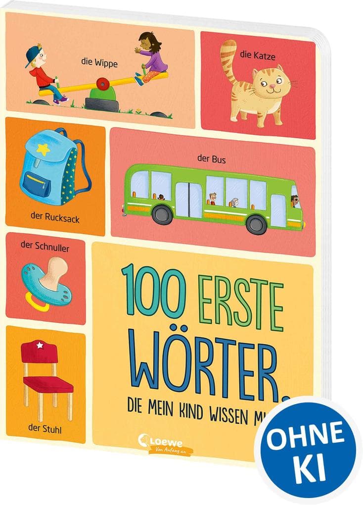 100 erste Wörter, die mein Kind wissen muss