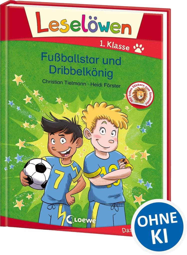 Leselöwen 1. Klasse - Fußballstar und Dribbelkönig