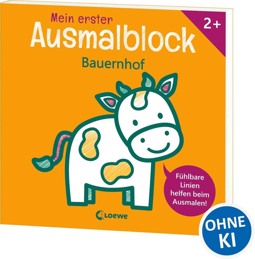 Mein erster Ausmalblock - Bauernhof