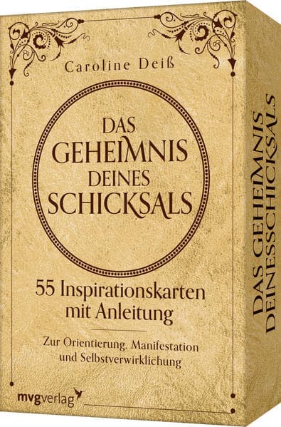 Das Geheimnis deines Schicksals 55 Inspirationskarten mit Anleitung