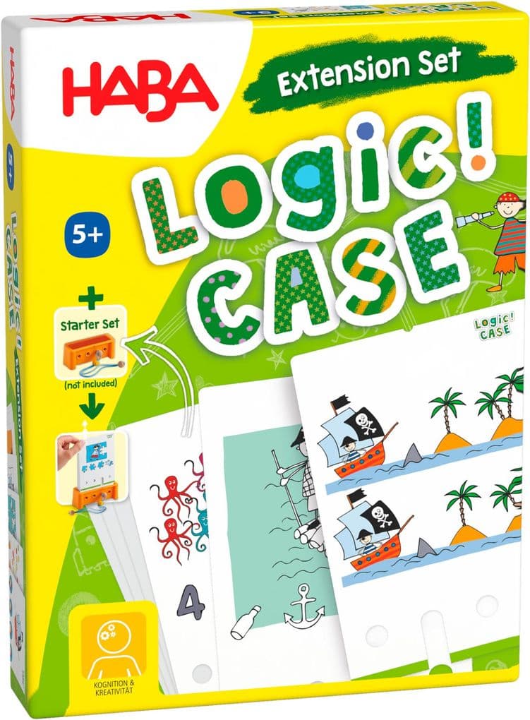 HABA - LogiCase Extension Set - Piraten