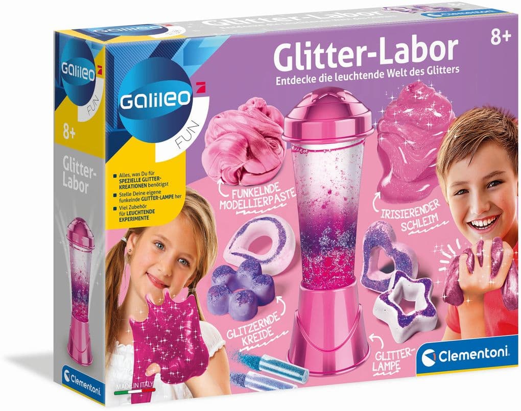 Clementoni - Galileo - Glitter-Labor