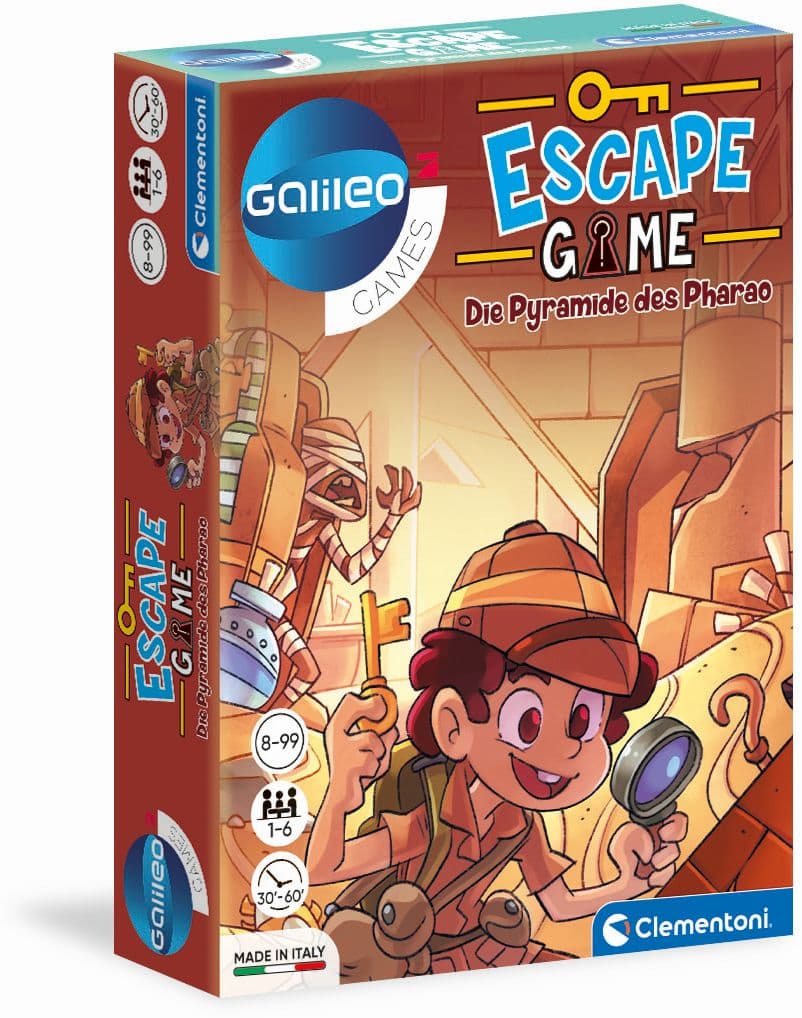 Clementoni - Escape Game - Die Pyramide des Pharao