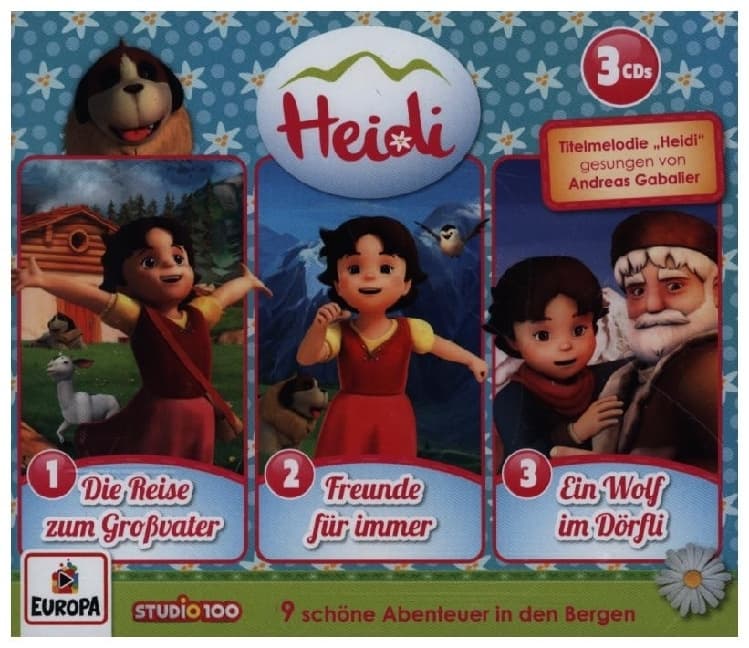 Heidi Heidi (CGI) - Die 1. 3er Box (Folgen 1, 2, 3)