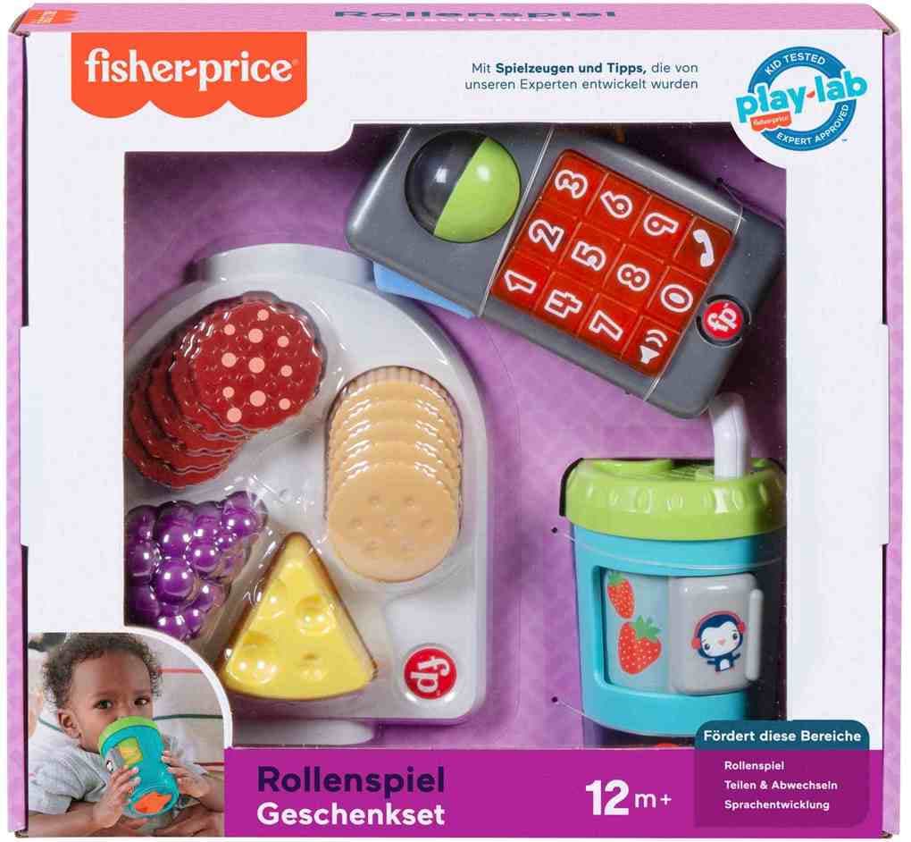 Mattel - Fisher-Price - Rollenspiel Motorik-Spielzeug, Geschenkset ab 12 M.
