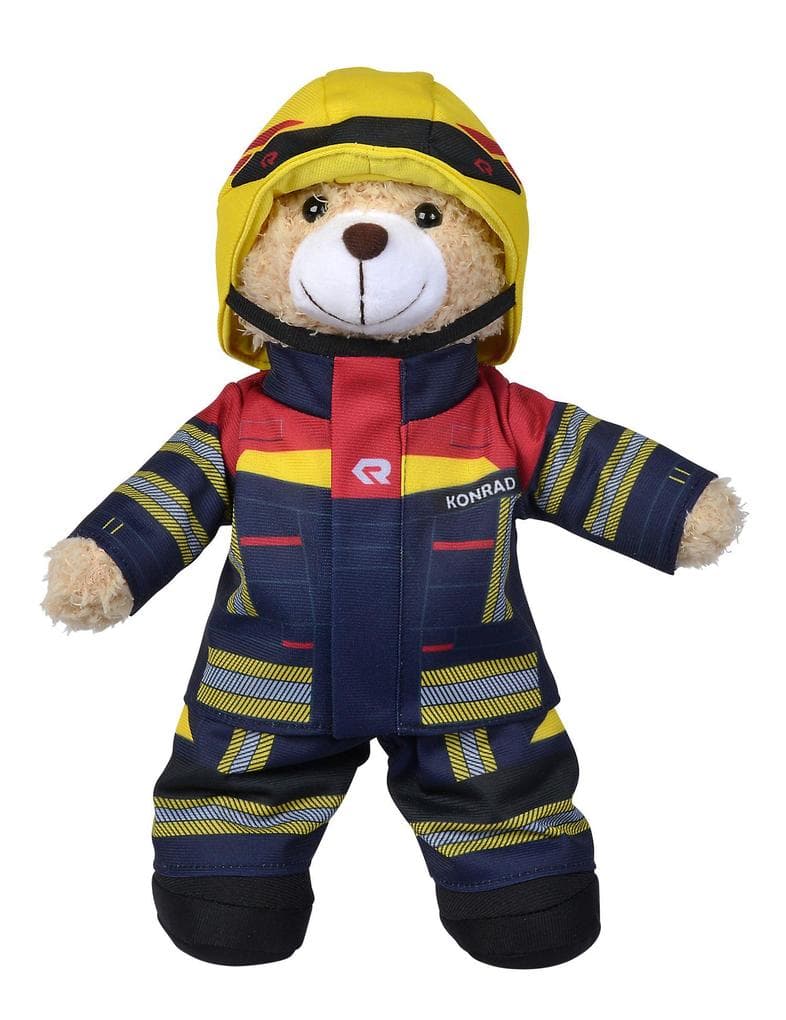 Feuerwehr Plüschbär Rosenbauer, 30cm