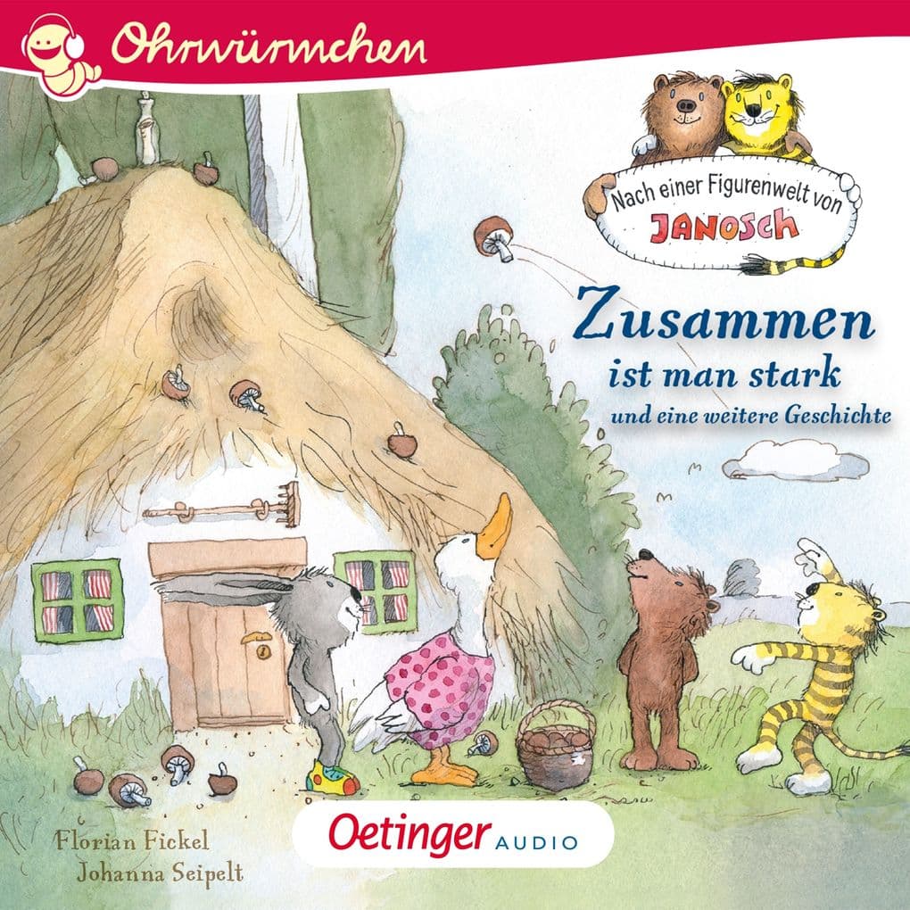 Nach einer Figurenwelt von Janosch. Zusammen ist man stark und eine weitere Geschichte