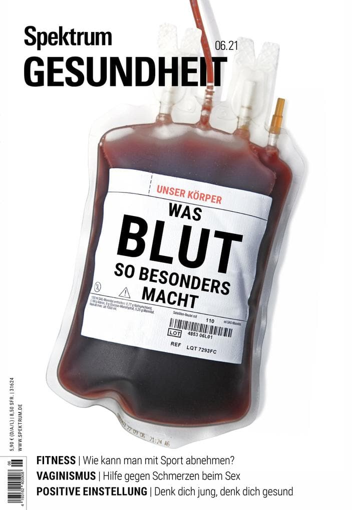 Spektrum Gesundheit 6/21 - Was Blut so besonders macht