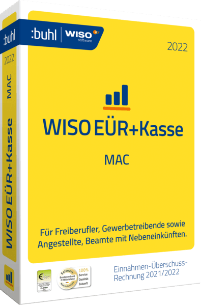 WISO EÜR+Kasse Mac 2022