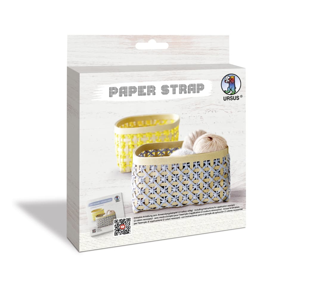 URSUS Flechten Paper Straps Kamihimo, weiß