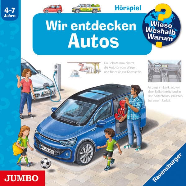 Wieso? Weshalb? Warum? Wir entdecken Autos,1 Audio-CD