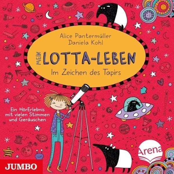 Mein Lotta-Leben. Im Zeichen des Tapirs (18), 1 Audio-CD