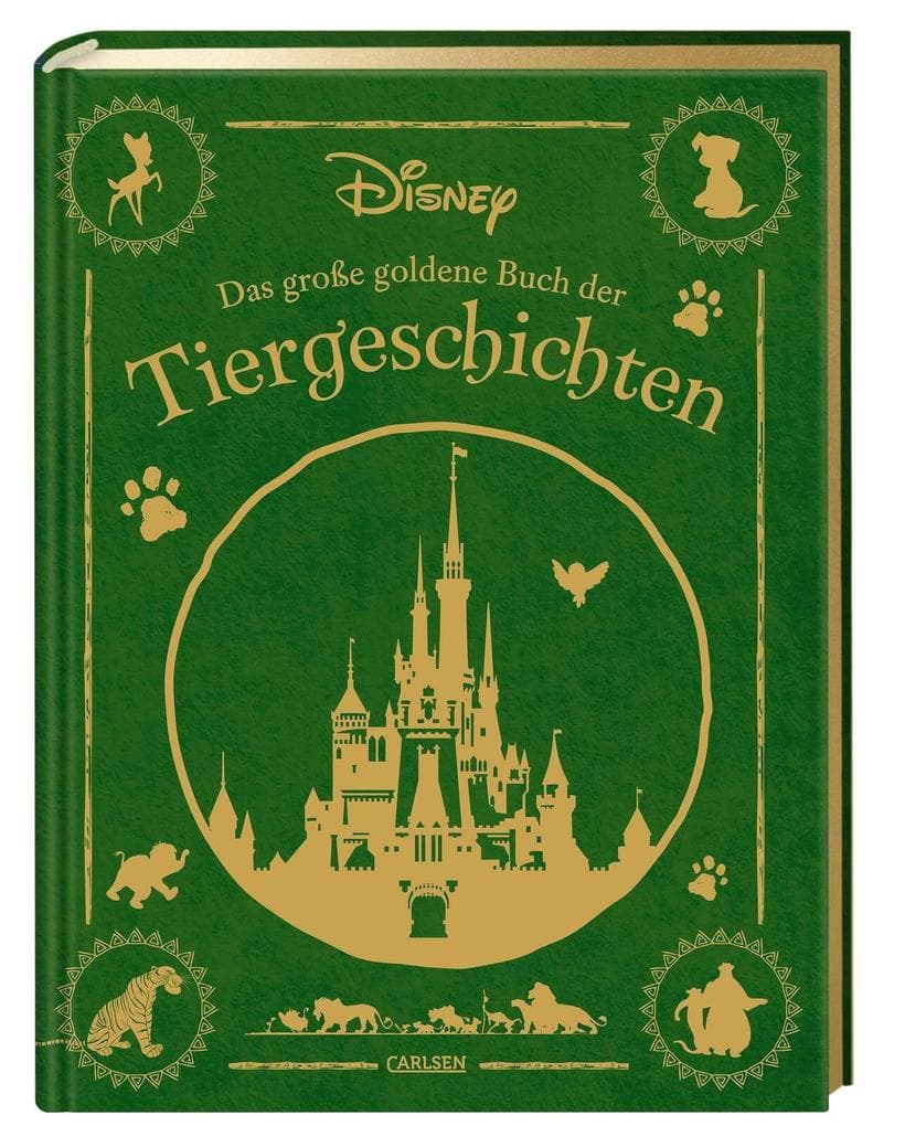 5.	Walt Disney: Das große goldene Buch der Tiergeschichten