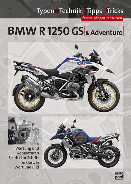 BMW R 1200 GS, R 1250 GS & Adventure, Reparaturanleitung