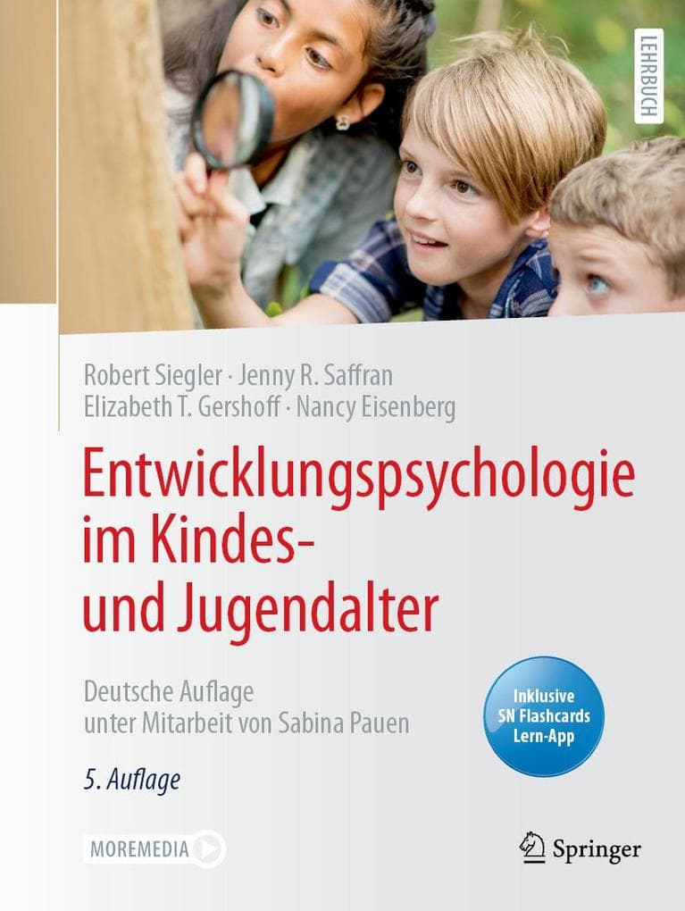 Entwicklungspsychologie im Kindes- und Jugendalter