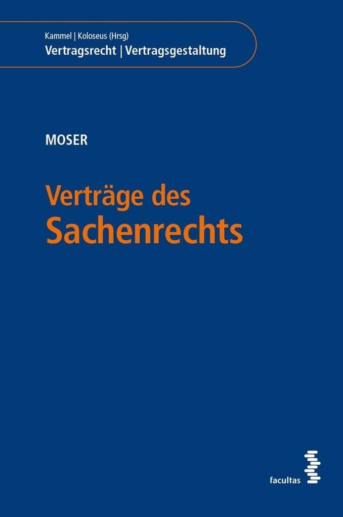 Verträge des Sachenrechts