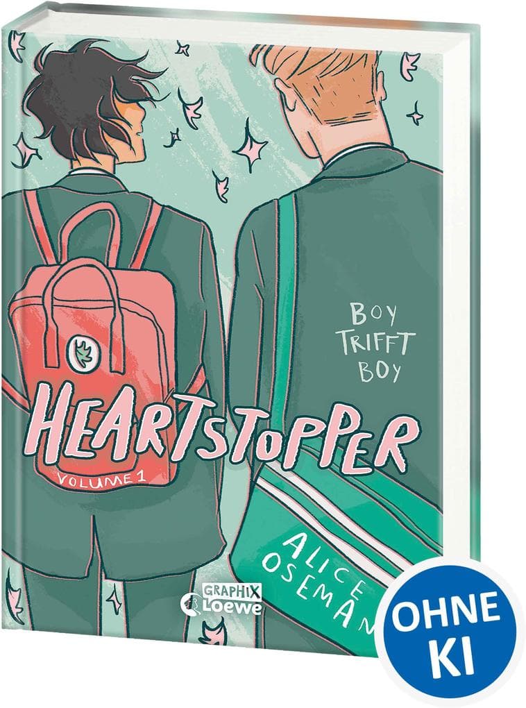 Heartstopper Volume 1 (deutsche Hardcover-Ausgabe)