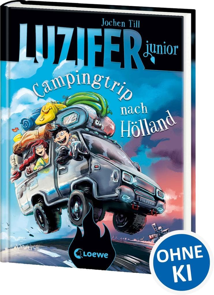 Luzifer junior (Band 11) - Campingtrip nach Hölland