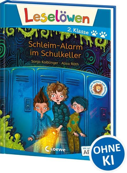Leselöwen 2. Klasse - Schleim-Alarm im Schulkeller
