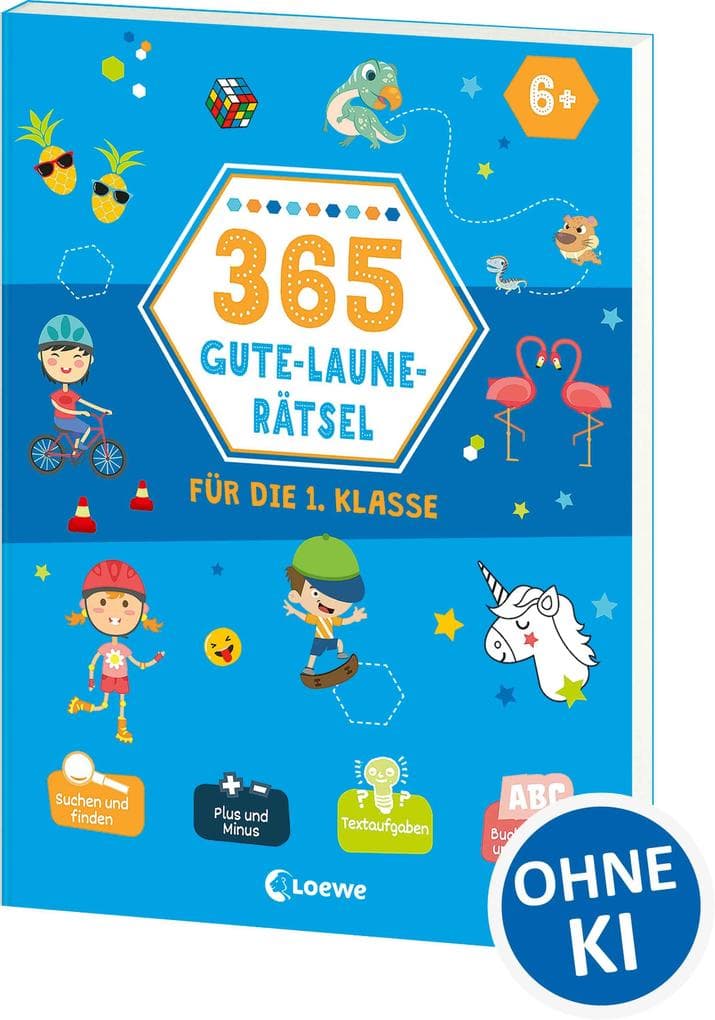 365 Gute-Laune-Rätsel für die 1. Klasse