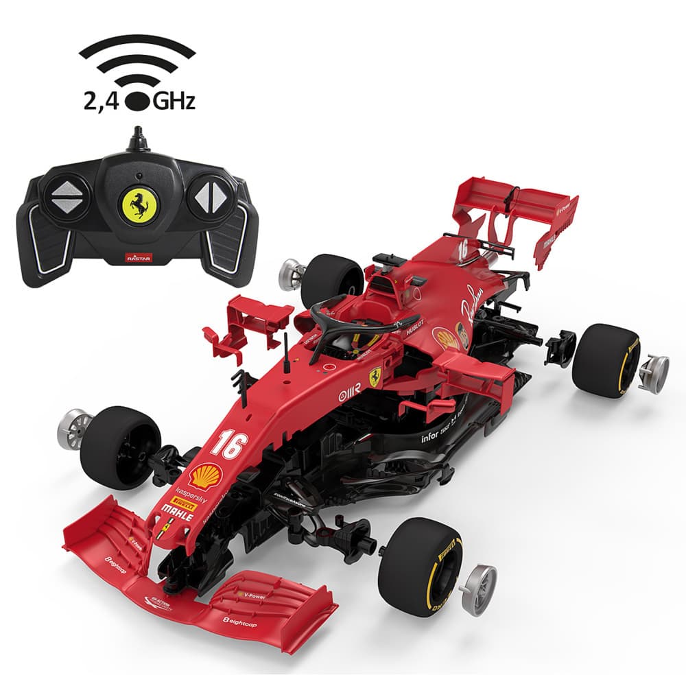 Jamara - Ferrari SF 1000 1:16 rot 2,4GHz Bausatz