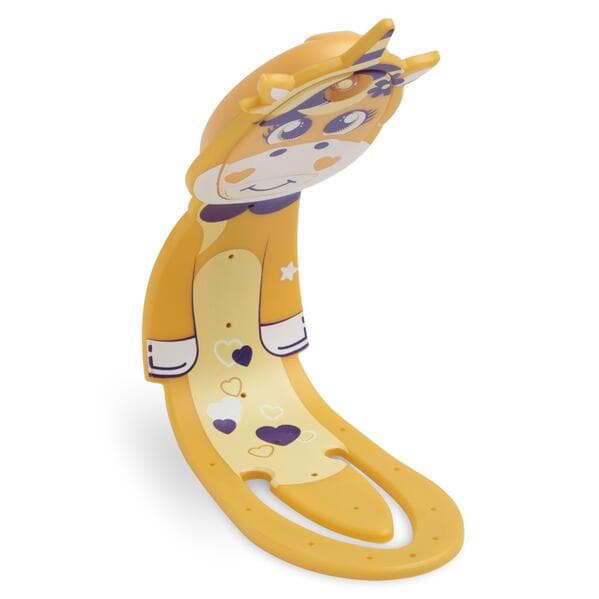 Flexilight Pals Leselicht (Einhorn) - gelb - 2 in 1 Leselampe & Lesezeichen - LED Leselicht - Geschenk für Leser, Buchliebhaber - Deutsche Ausgabe