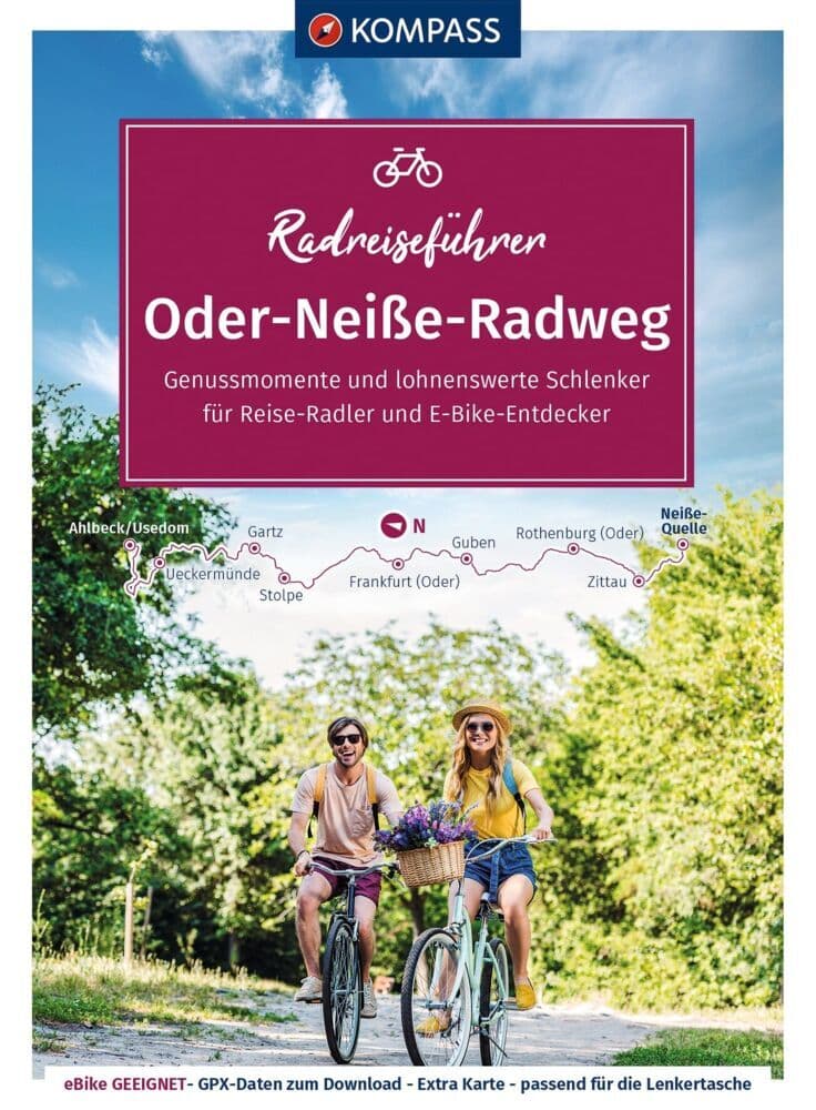 KOMPASS Radreiseführer Oder-Neiße Radweg
