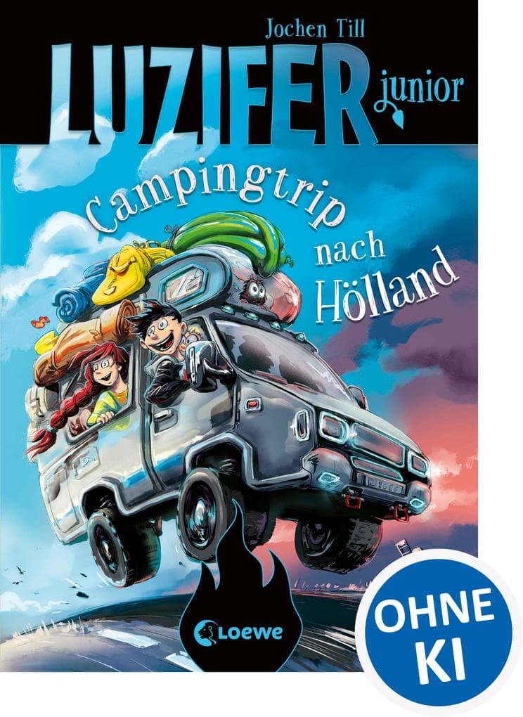 Luzifer junior (Band 11) - Campingtrip nach Hölland