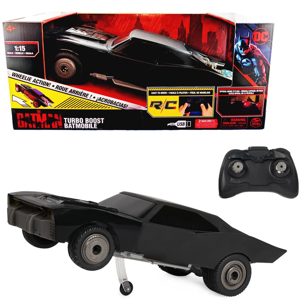 Spin Master - DC - Batman Movie - Turbo Boost Batmobil